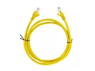 LANBERG Patchcord kat.5e 1.5M UTP żółty