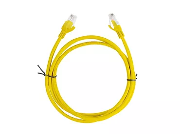 LANBERG Patchcord kat.5e 1.5M UTP żółty