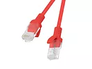 LANBERG Patchcord kat.6 1.0M UTP czerwony