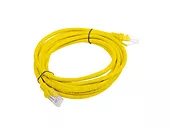 LANBERG Patchcord kat.6 3.0M UTP żółty