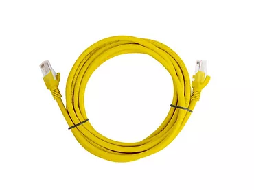 LANBERG Patchcord kat.6 3.0M UTP żółty