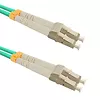 Qoltec Patchcord światłowodowy LC/UPC-LC/UPC | MM | 50/125 | OM3 | 3m