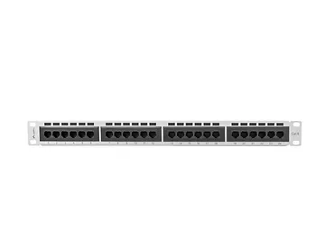 LANBERG Patch Panel 24 Port 1U Kat.6 szary