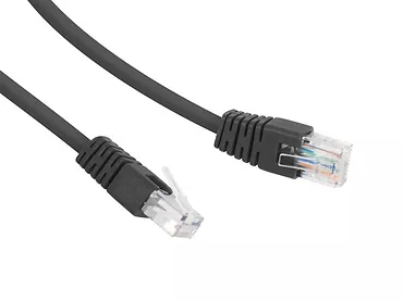 Gembird Patch cord Kat.6 UTP 0.25m czarny