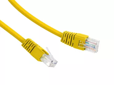 Gembird Patch cord Kat.6 UTP 0.5m żółty