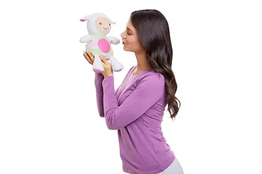 Chicco Owieczka z nocną lampką różowa