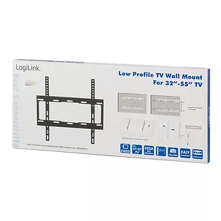 Uchwyt ścienny LCD/LED VESA, 32-55', max.40kg