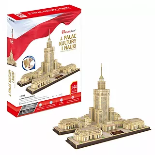 Cubicfun PUZZLE 3D Palac Kultury i Nauki 144 ELEMENTY