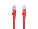 LANBERG Patchcord kat.5e 0.5M UTP czerwony