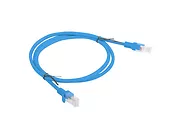 LANBERG Patchcord kat.5e 1.0M UTP niebieski