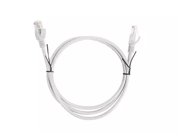 LANBERG Patchcord kat.5e 1.0M UTP szary