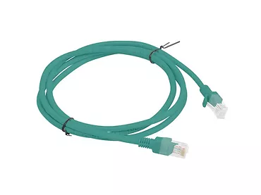 LANBERG Patchcord kat.5e 1.5M UTP zielony