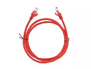 LANBERG Patchcord kat.5e 1.5M UTP czerwony