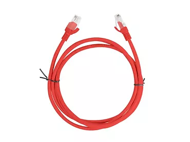 LANBERG Patchcord kat.5e 1.5M UTP czerwony