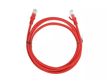 LANBERG Patchcord kat.5e 2.0M UTP czerwony