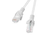 LANBERG Patchcord kabel sieciowy kat.5e 5.0M UTP szary