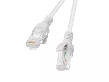 LANBERG Patchcord kabel sieciowy kat.5e 5.0M UTP szary