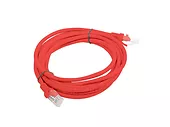 LANBERG Patchcord kat.6 3.0M UTP czerwony