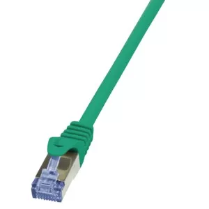 LogiLink Patchcord CAT.6A S/FTP 1m zielony