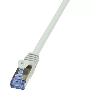 LogiLink Patchcord CAT.6A S/FTP 15m szary