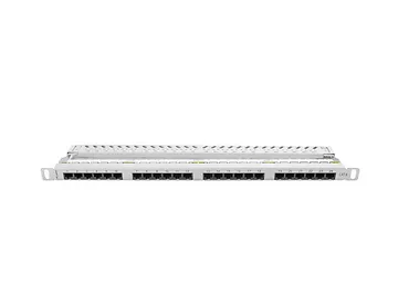 LANBERG Patch Panel 24 Port 0.5U Kat.6 szary