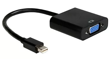 LANBERG Adapter mini DisplayPort (M) -> VGA (F) na kablu