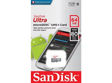 Karta pamięci microSDXC SanDisk Ultra 64 GB