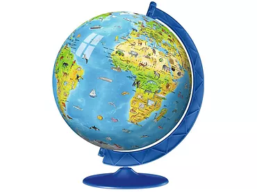 Ravensburger Puzzle 3D Dziecięcy globus 180 elementów 6+