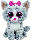 TY Beanie Boos Kiki - Kot, 24 cm