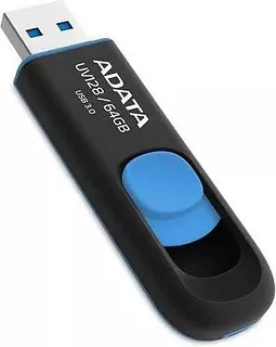 Pendrive Adata DashDrive UV128 64 GB Niebieski