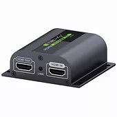 Qoltec Extender HDMI po skrętce Cat.6/6a/7 do 60m, FullHD, with IR