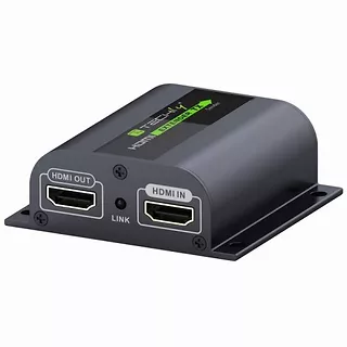 Qoltec Extender HDMI po skrętce Cat.6/6a/7 do 60m, FullHD, with IR