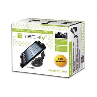 Delock Uchwyt samochodowy do tabletu/iPad 7-10,1cali na szybę, czarny