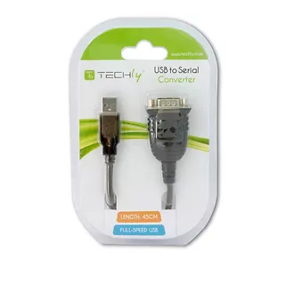 Qoltec Konwerter USB na RS232/ COM/DB9