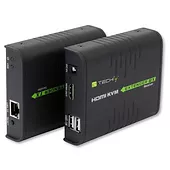 Crucial Extender HDMI + USB po skrętce Cat.5/5e/6 120m