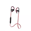 Optoma iL98BL Red by AWEI douszne sportowe słuchawki bezprzewodowe Bluetooth 4.2 | zaczepy zauszne | potoodporne | mikrofon