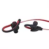Optoma iL98BL Red by AWEI douszne sportowe słuchawki bezprzewodowe Bluetooth 4.2 | zaczepy zauszne | potoodporne | mikrofon