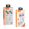 Optoma iL98BL Red by AWEI douszne sportowe słuchawki bezprzewodowe Bluetooth 4.2 | zaczepy zauszne | potoodporne | mikrofon
