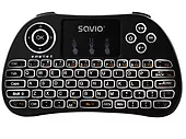 Podświetlana klawiatura bezprzewodowa SAVIO KW-02  TV Box,Smart TV,konsole,PC