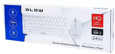 Zestaw Klawiatura + Mysz Blow KM-2 85-466