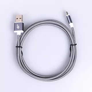 TB Kabel USB-Micro USB 1.5 m grafitowy sznurek