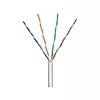 Kabel instalacyjny skrętka U/UTP Cat5e 4x2 linka 100% miedź 305m szary