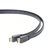 Gembird Kabel HDMI-HDMI v2.0 3D TV High Speed Ethernet 1M płaski (pozłacane końcówki)