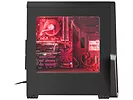 NATEC Obudowa Genesis Titan 800 USB 3.0 z oknem czerwone podświetlenie