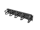 LANBERG Organizer kabli 19'' 2U Panel szczotkowany Typ B czarny