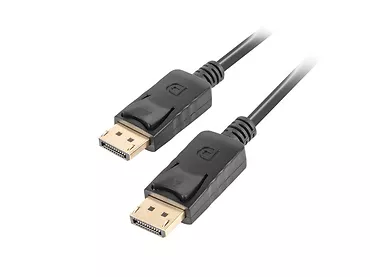 LANBERG Kabel DisplayPort M/M 4K 1.8M czarny