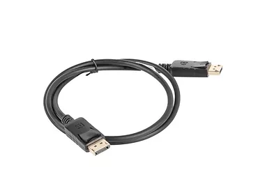 LANBERG Kabel DisplayPort M/M 4K 1M czarny