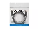 LANBERG Kabel DisplayPort M/M 4K 3M czarny