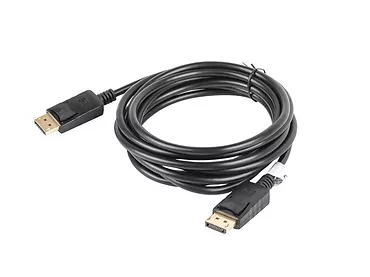 LANBERG Kabel DisplayPort M/M 4K 3M czarny