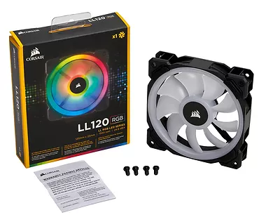 Corsair Fan LL120 RGB LED PWM Single Pack